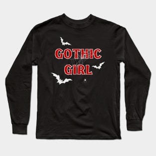 Gothic Girl Long Sleeve T-Shirt